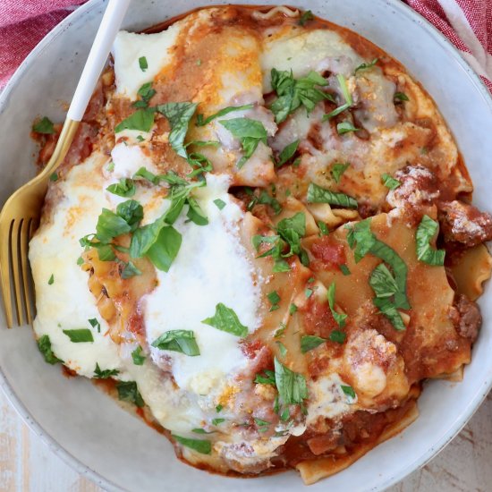 One Pot Lasagna