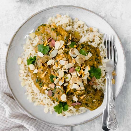 Chicken and Spinach Curry