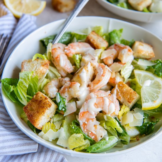 Shrimp Caesar Salad