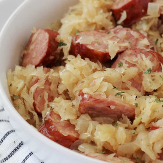 Easy Kielbasa and Sauerkraut Recipe