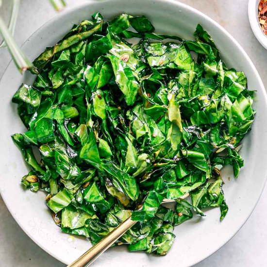 Sautéed Collard Greens