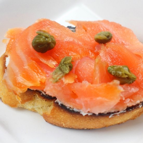 Smoked Salmon Tapas