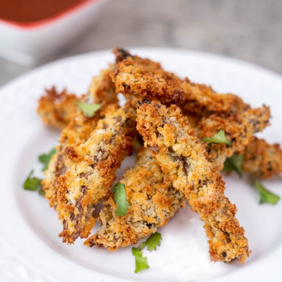 Portobello Mushroom Fries