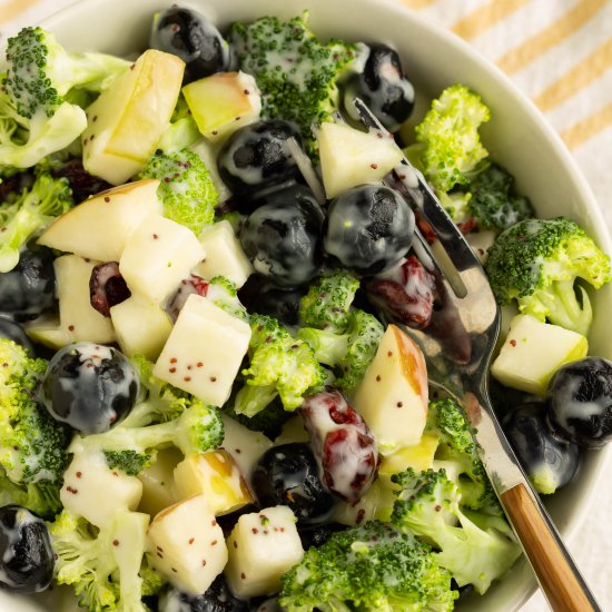 Broccoli Blueberry Salad