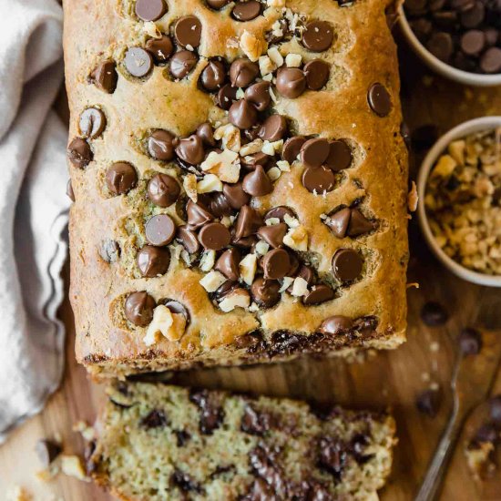 Chocolate Chip Zucchini Bread