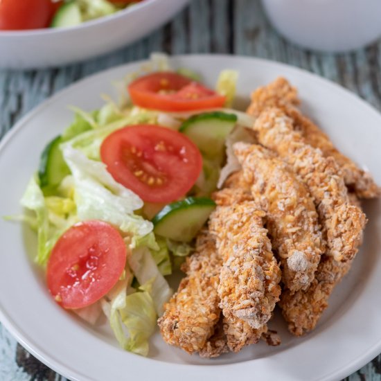 Healthy Baked Chicken Strips