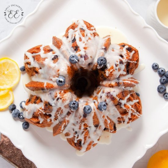 Lemon Blueberry Bundt Cake