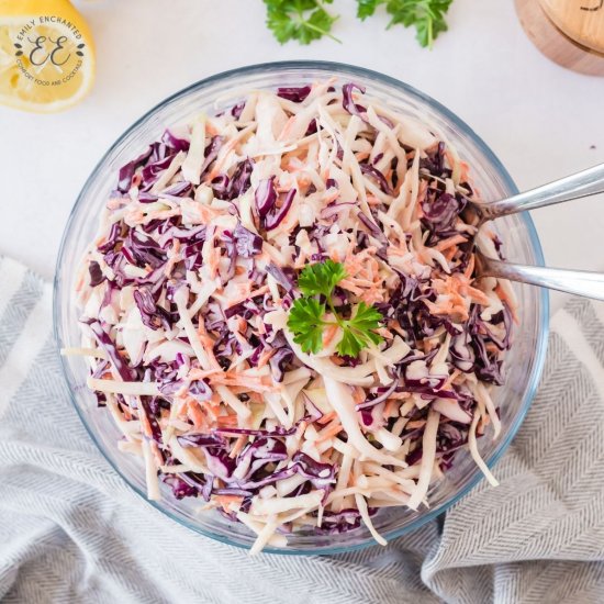 Homemade Coleslaw Recipe