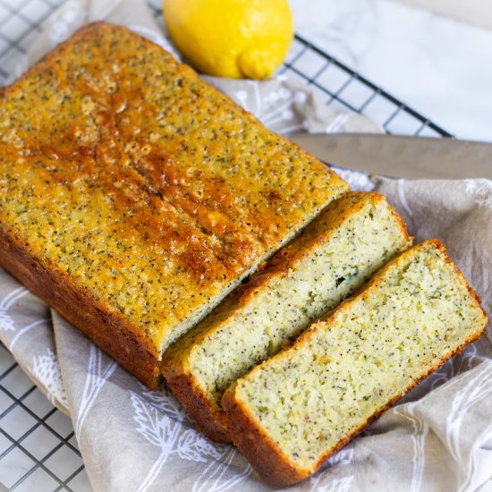 Lemon Poppy Seed Zucchini Bread