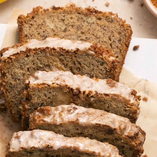 Cinnamon Crumble Banana Bread