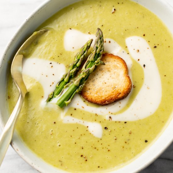 easy asparagus soup