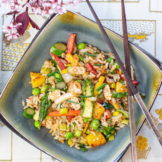 Spring Vegetable Fried Rice