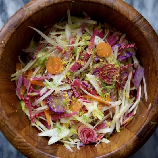 Root Vegetable Spring Salad