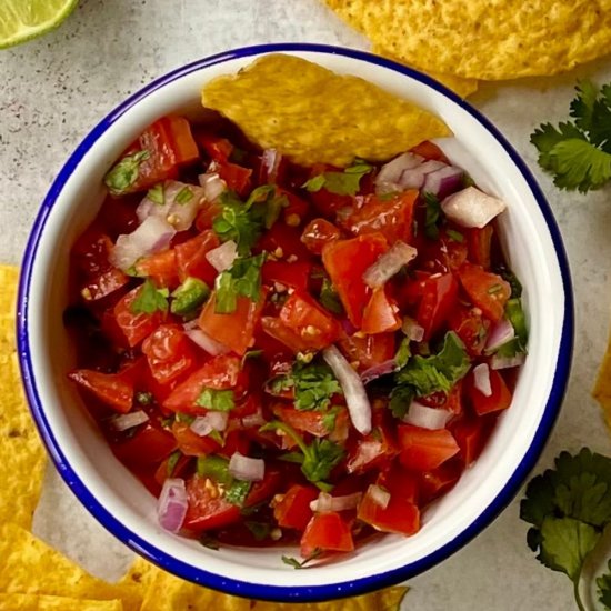 Homemade Chunky Salsa