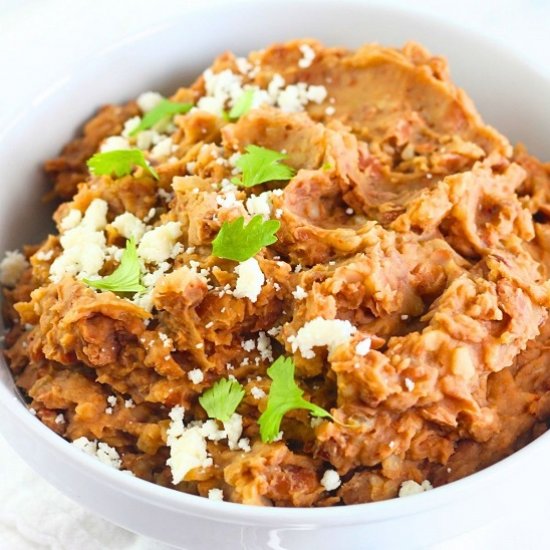 easy homemade refried beans