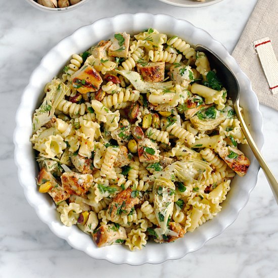 Chicken and Artichoke Pasta Salad