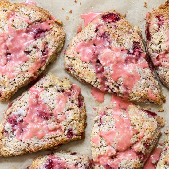 Strawberry Scones