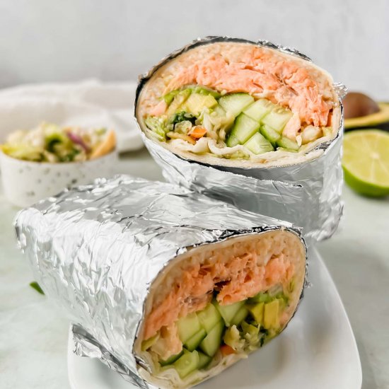 California Fish Burrito