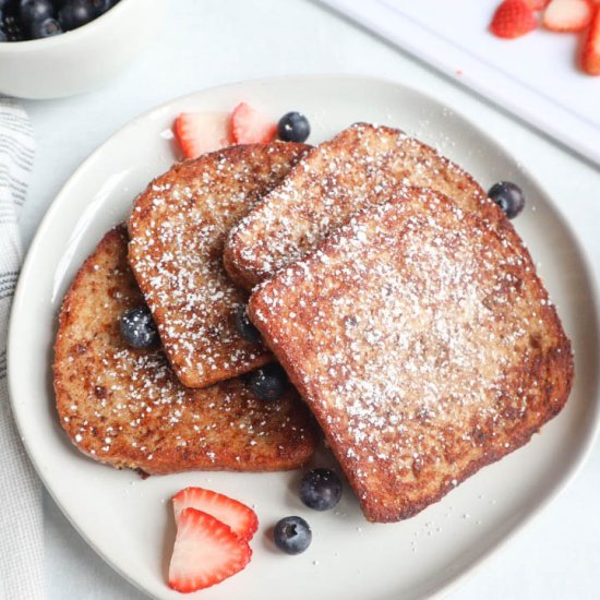 High Protein Anabolic French Toast