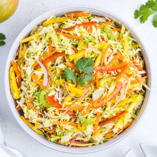 Fruity Mango Slaw