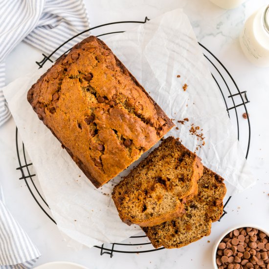 Cinnamon Banana Bread