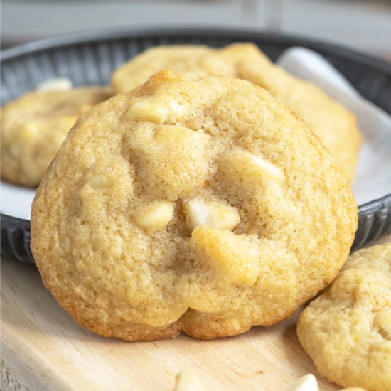 White Chocolate Macadamia Cookies