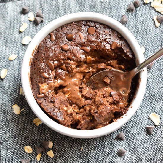 Chocolate Brownie Baked Oatmeal