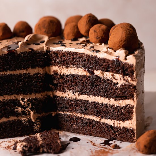 Coffee Chocolate Cake