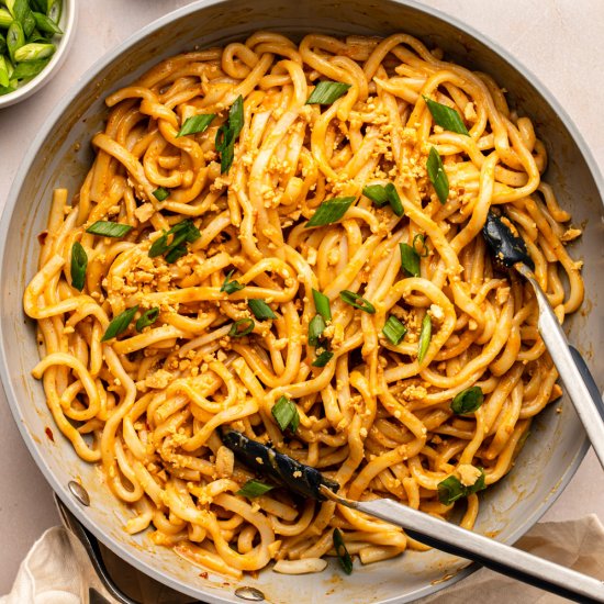 10 Minute Peanut Noodles