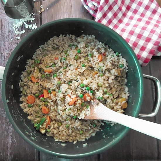 Easy Vegetable Risotto Recipe