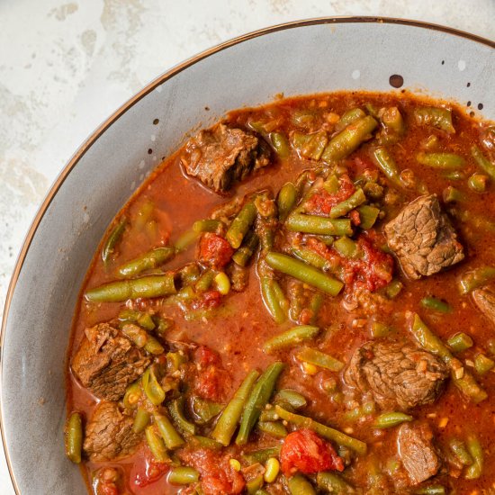 Lebanese Green Bean Stew