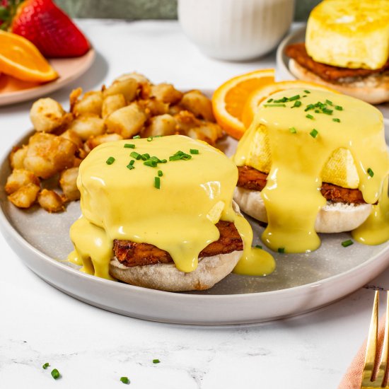 Vegan Eggs Benedict