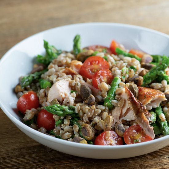 Roasted Salmon Bowl