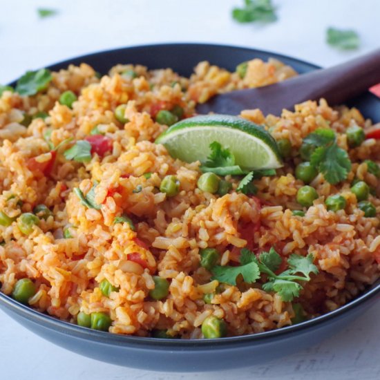 Easy Spanish Brown Rice