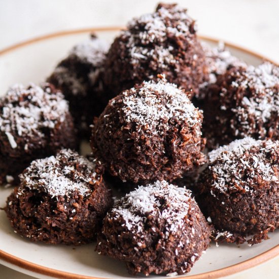 Chocolate Coconut Macaroons