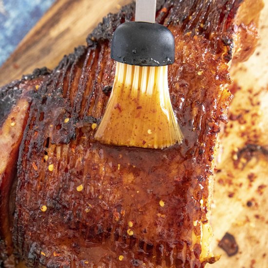 Hot Honey Glazed Ham