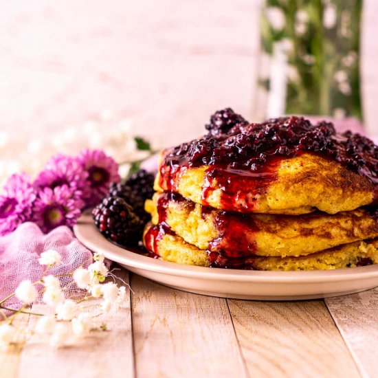 Blackberry Pancakes