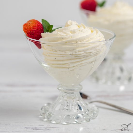 Vanilla Mousse(No Cooking Required)