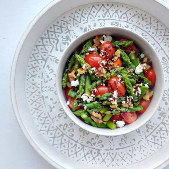 Asparagus & Tomato Salad with Feta