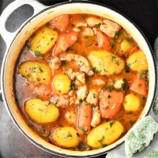 Simple Chicken Potato Stew