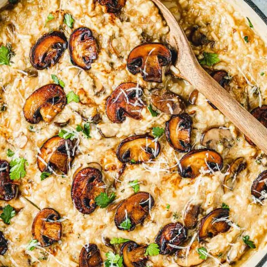 Mushroom Risotto