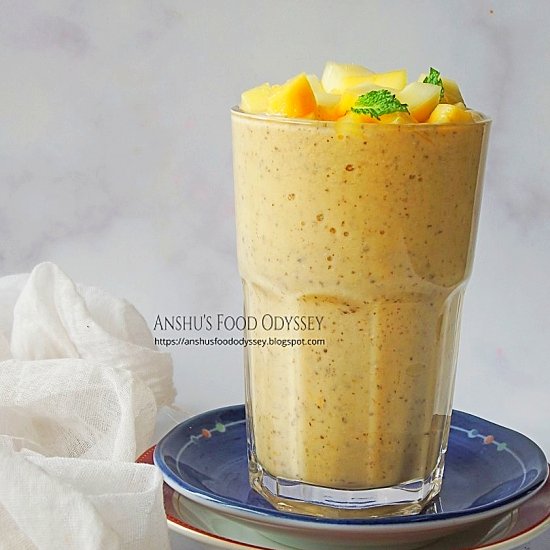 Mango Oats Smoothie