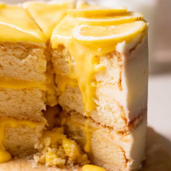 Lemon Bar Cake