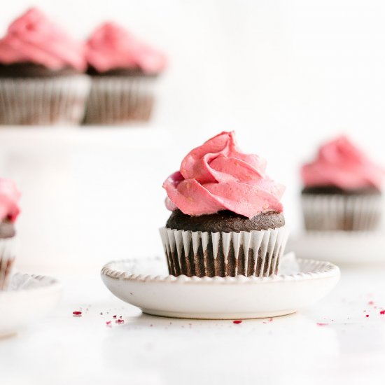 Easy Raspberry Frosting (2 Ways)