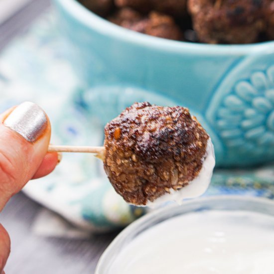 Low Carb Middle Eastern Meatballs