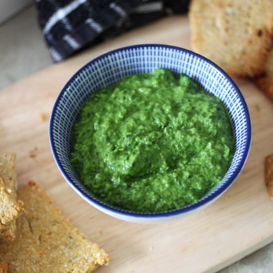 Pea & Rocket Green Dip Recipe