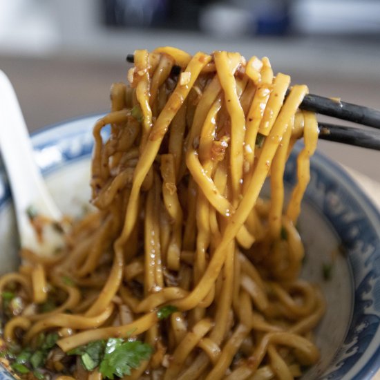 Chili garlic noodles