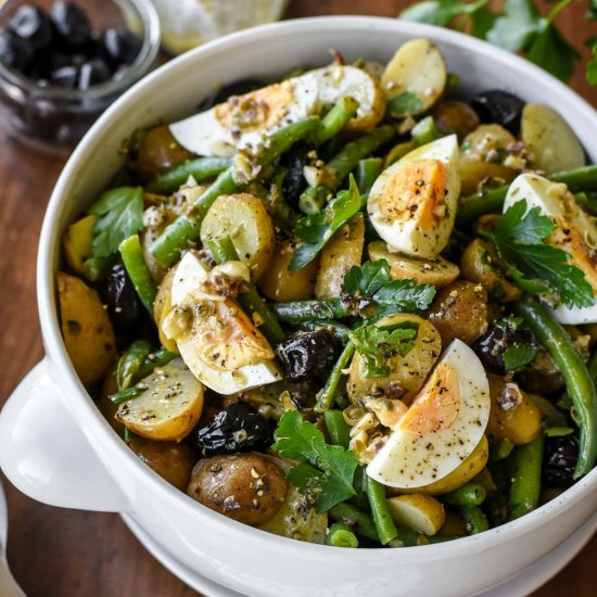 French Potato and Green Bean Salad