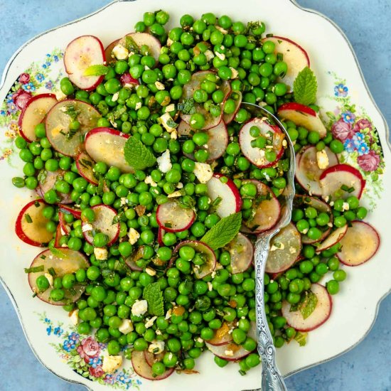 Pea Salad with Feta and Mint