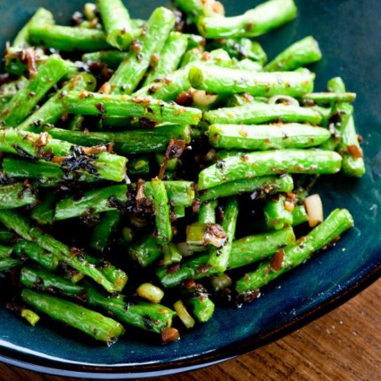 Grilled Green Beans